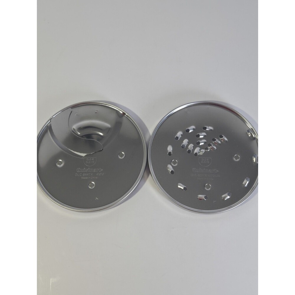 Cuisinart DLC-844TX 4mm Slicing DLC-837TX Medium Shredding Discs DLC-8 DLC-10